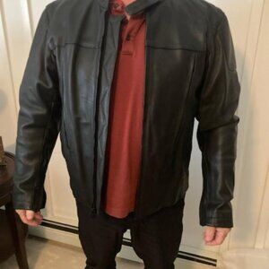 Men's Mega Force Leather Motorcycle Jacket